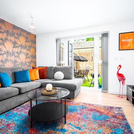 Luxury City Centre 5 Bed House With En-Suite, Bbq, On-Site Parking By Azura Nights バーミンガム エクステリア 写真